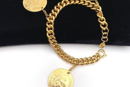 Bracelet coin 5 dollar