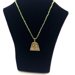 Collier de Jade et pendant pharaon