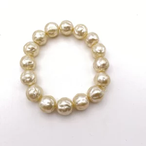 Bracelet grosses perles baroques