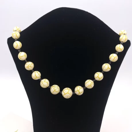 Collier verrre marbré jaune_05